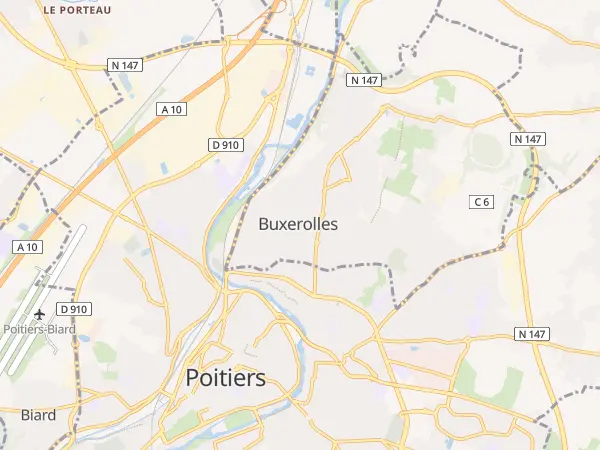 Plan de Buxerolles
