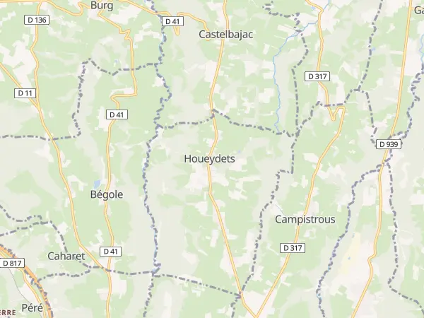 Plan de Houeydets
