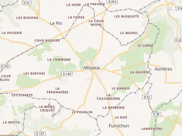 Plan de Moyaux