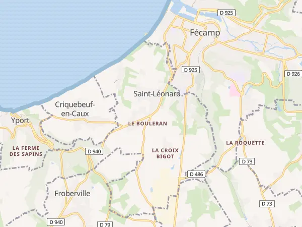 Plan de Saint-Léonard