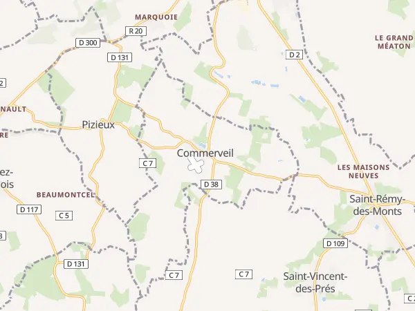 Plan de Commerveil