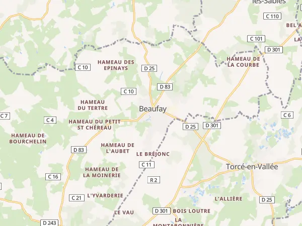 Plan de Beaufay