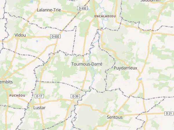 Plan de Tournous-Darré