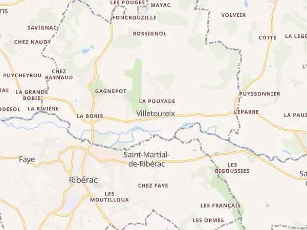 Plan de Villetoureix