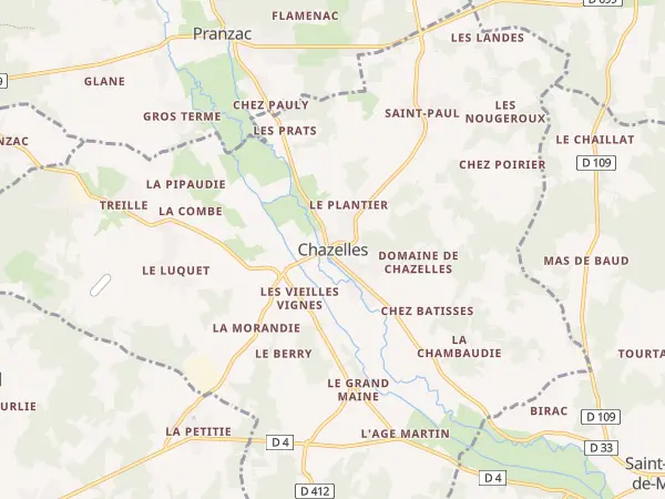 Plan de Chazelles