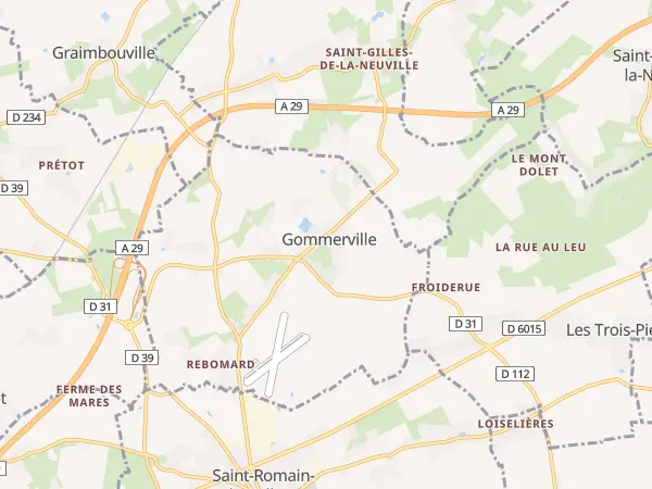 Plan de Gommerville