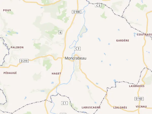Plan de Moncrabeau