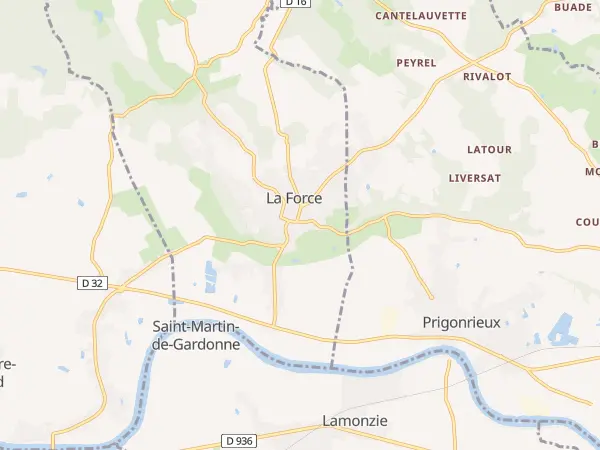 Plan de La Force
