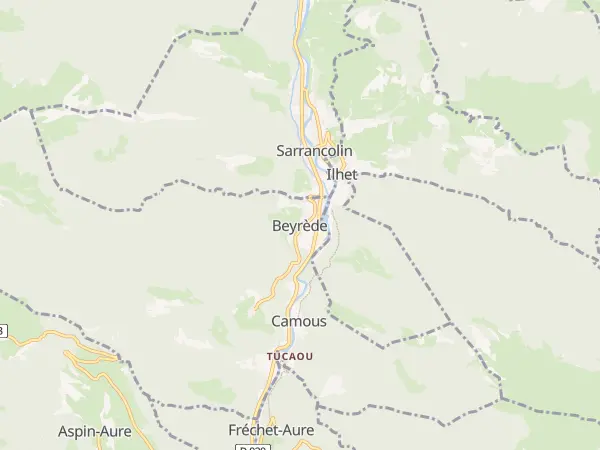Plan de Beyrède-Jumet-Camous