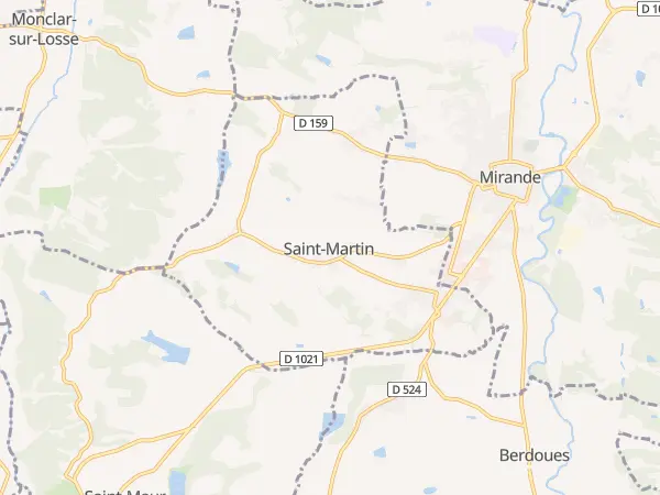Plan de Saint-Martin