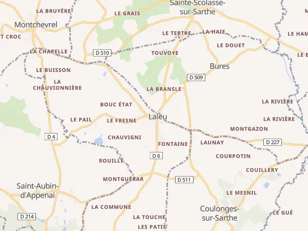 Plan de Laleu