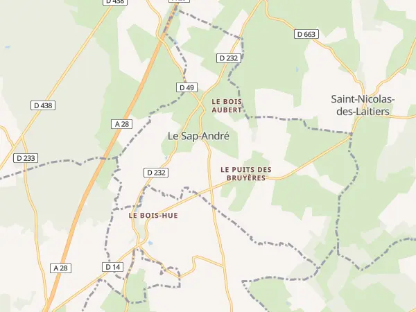 Plan du Sap-André