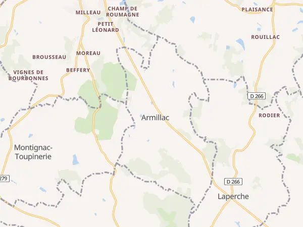 Plan de Armillac