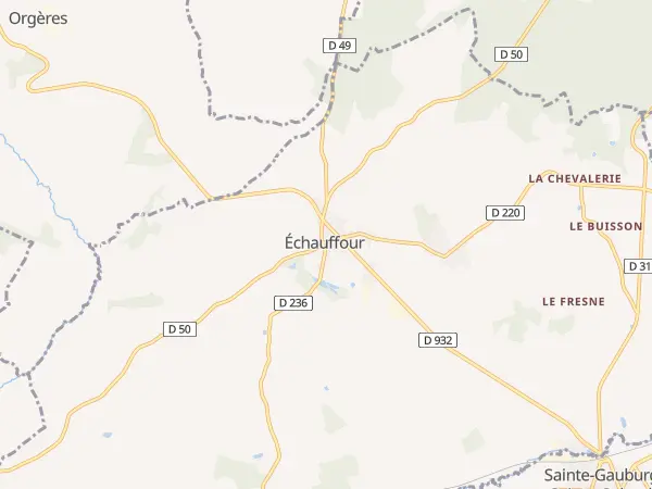 Plan de Échauffour