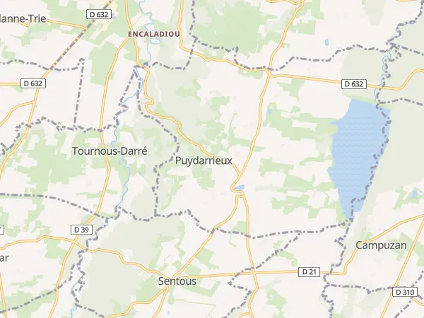 Plan de Puydarrieux