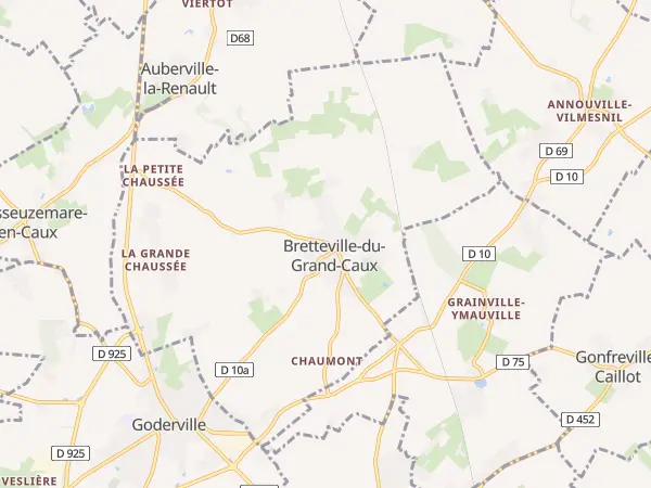 Plan de Bretteville-du-Grand-Caux