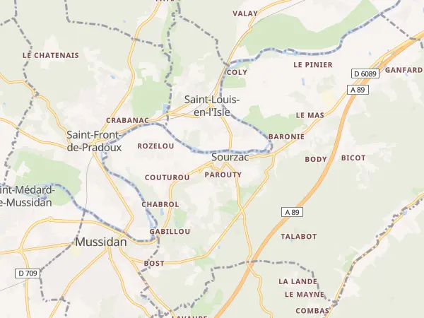 Plan de Sourzac