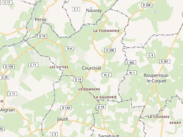 Plan de Courcival