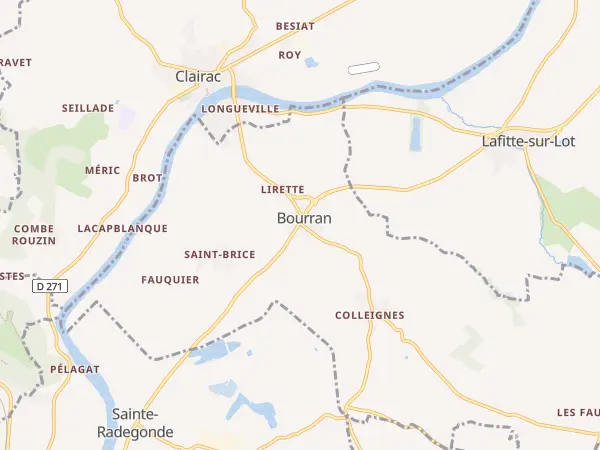 Plan de Bourran