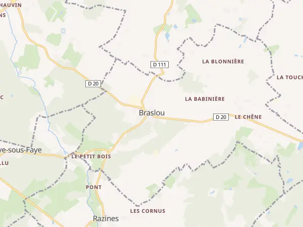 Plan de Braslou