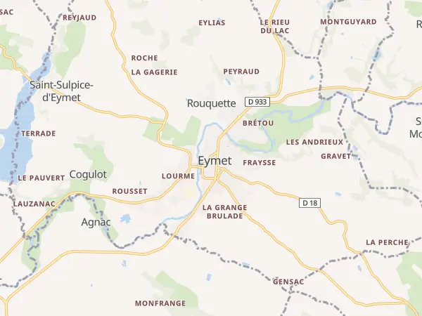 Plan de Eymet