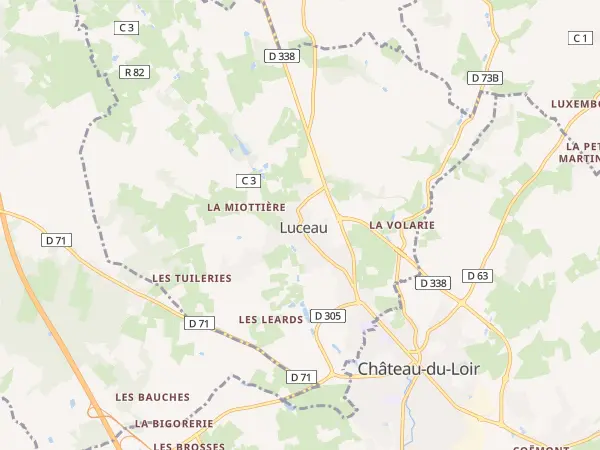 Plan de Luceau