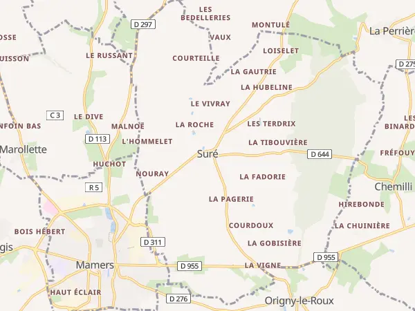 Plan de Suré