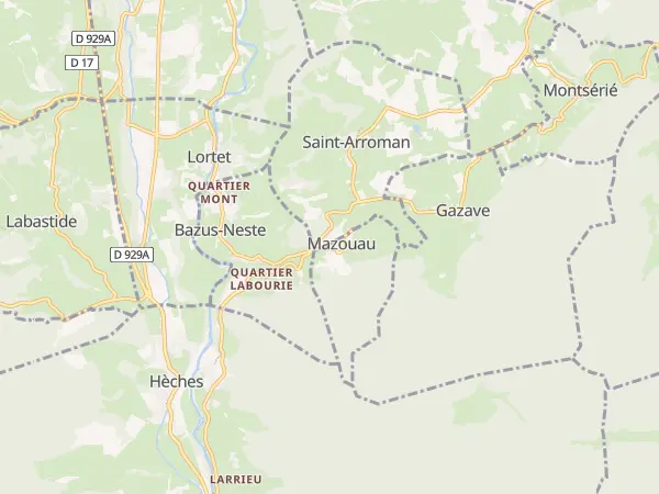 Plan de Mazouau