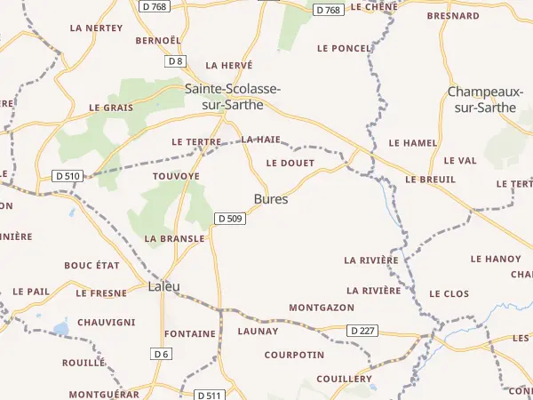 Plan de Bures