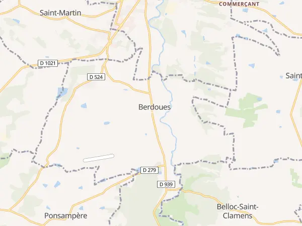 Plan de Berdoues