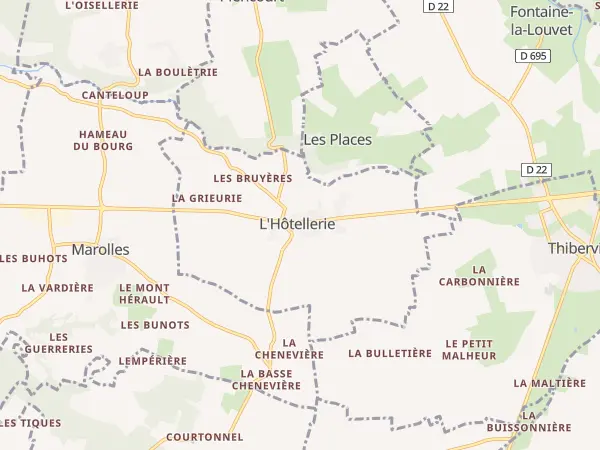 Plan de L’Hôtellerie