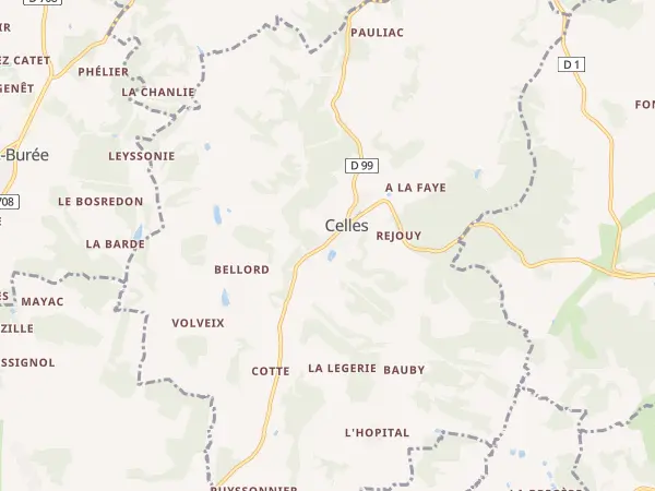 Plan de Celles
