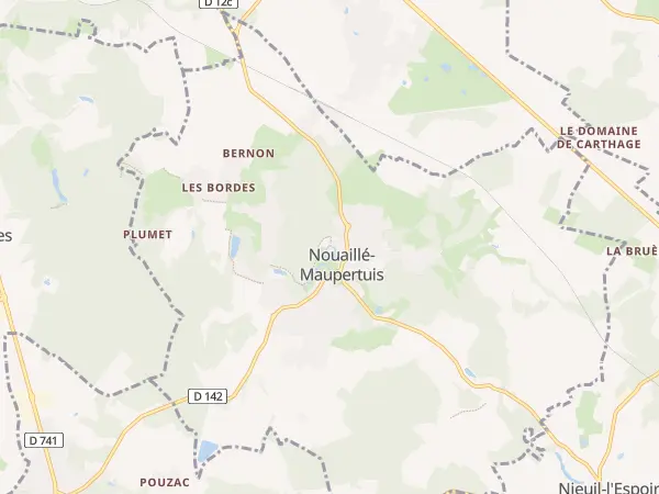 Plan de Nouaillé-Maupertuis