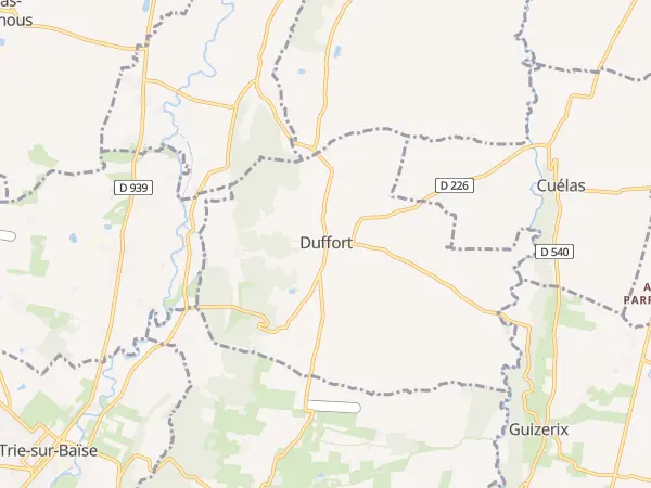 Plan de Duffort
