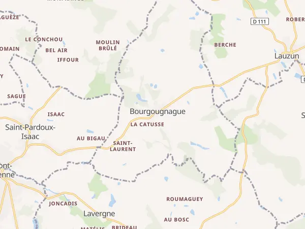 Plan de Bourgougnague