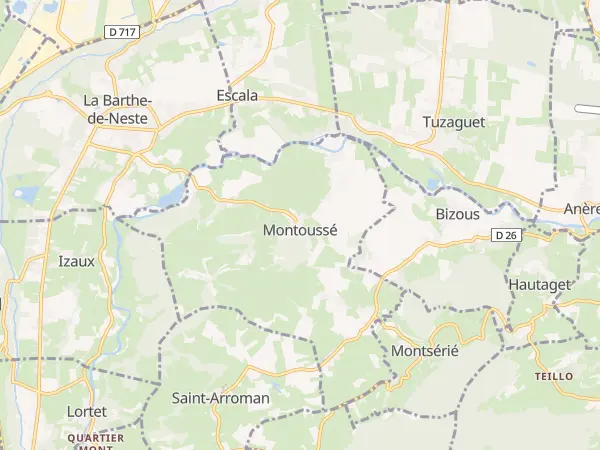 Plan de Montoussé