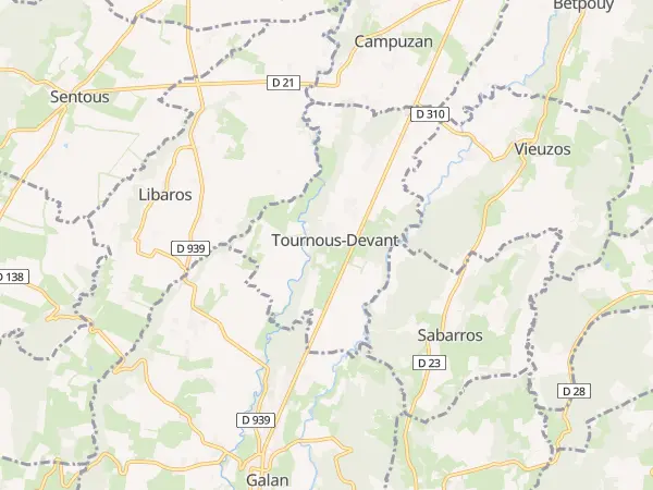 Plan de Tournous-Devant