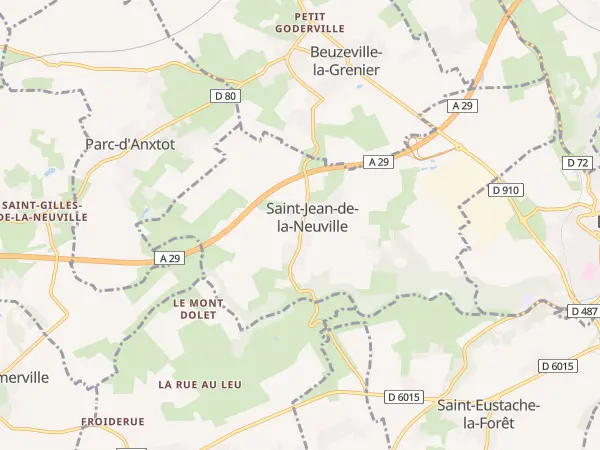 Plan de Saint-Jean-de-la-Neuville