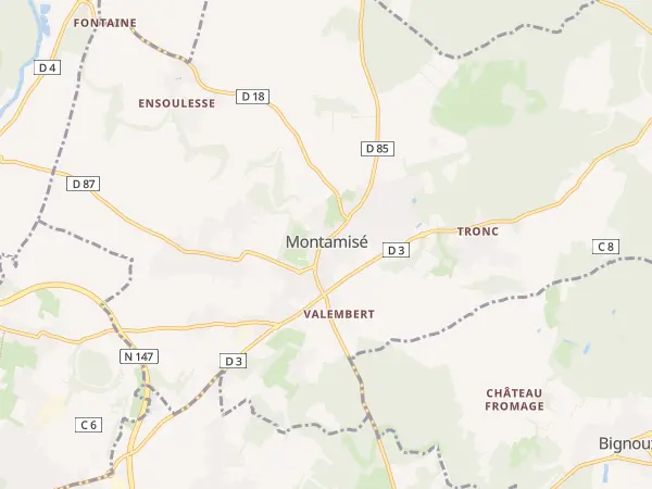 Plan de Montamisé