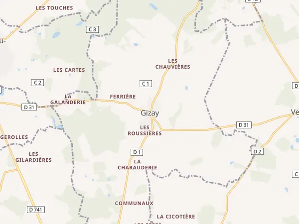 Plan de Gizay