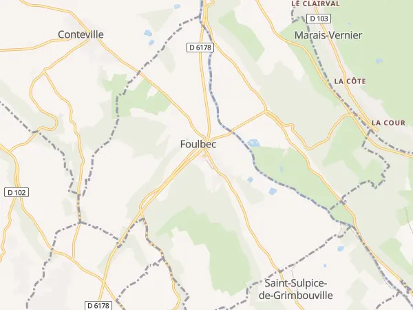 Plan de Foulbec