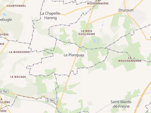 Plan du Planquay