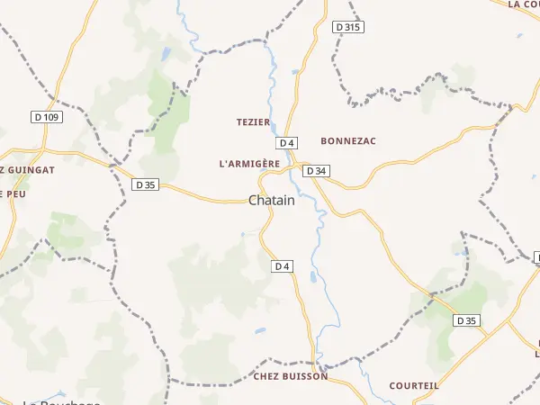 Plan de Chatain
