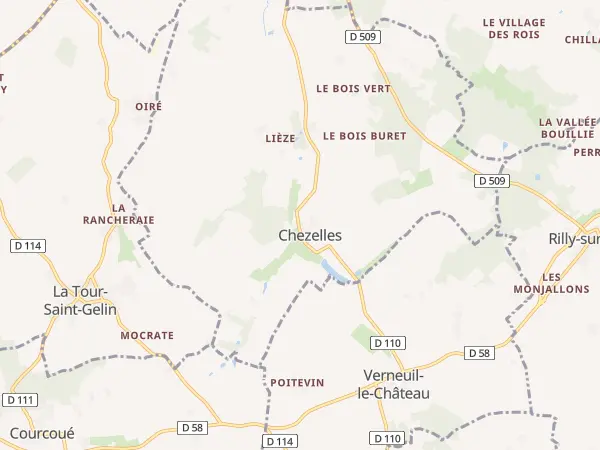 Plan de Chezelles