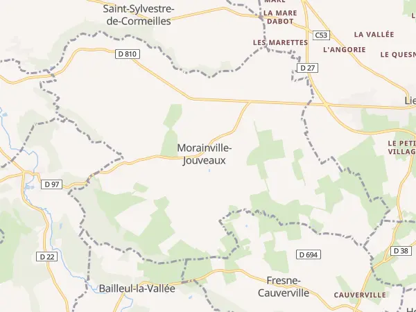Plan de Morainville-Jouveaux