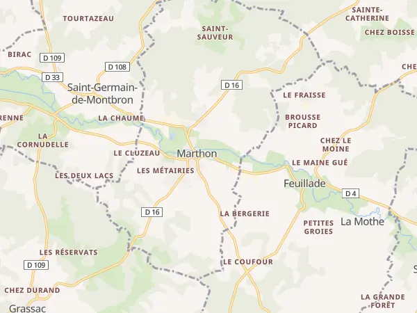 Plan de Marthon
