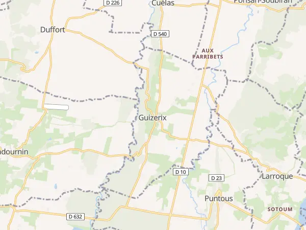 Plan de Guizerix