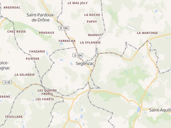 Plan de Segonzac