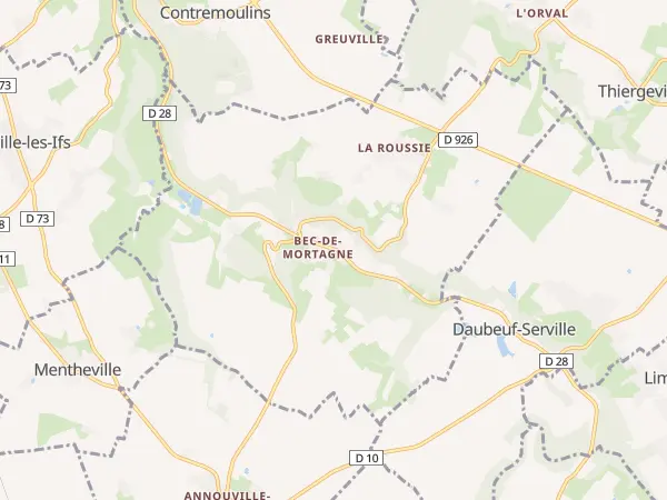 Plan de Bec-de-Mortagne