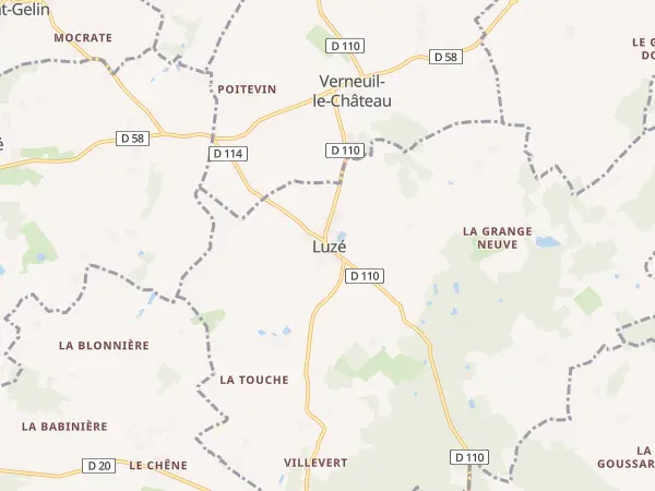 Plan de Luzé